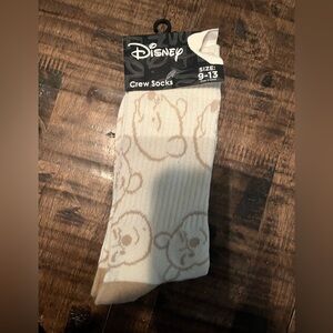 Disney Cream Crew Socks